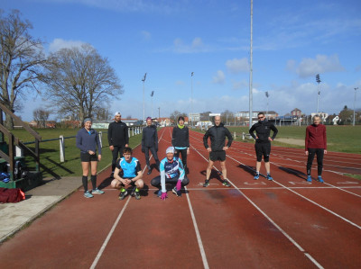 Conditions dantesques pour cet entrainement (Rafales à 90 km/h)